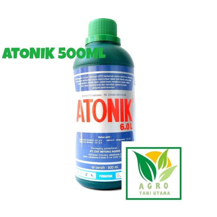 BAYAR DITEMPAT PUPUK ATONIK ISI 500ML /GUNTING DAHAN/BIBIT TANAMAN/HIASAN TAMAN