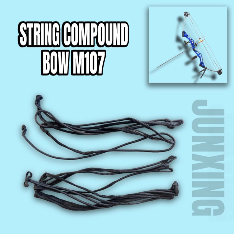 Bow String For Junxing M107 Compound Bow - Tali Busur Panah Compound
