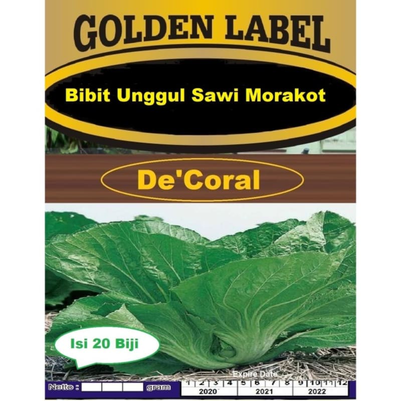 Bibit Unggul Sawi Morakot | Benih Sawi Pahit Morakot