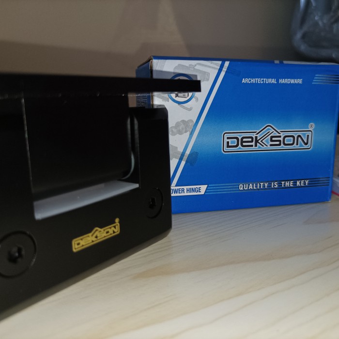 [Ori] Shower Hinge Dekson 7701 Matt Black Terbatas