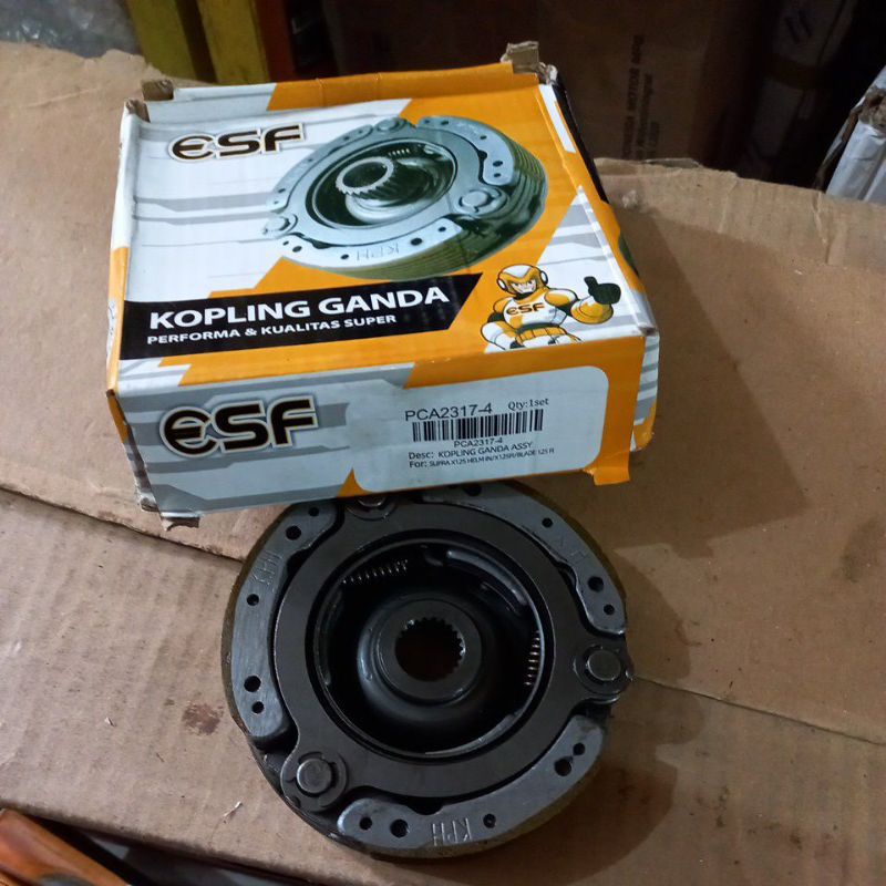 SUPRA 125 FI kampas ganda assy/kampas kopling ganda assy supra x 125 helm in/x 125 fi/blade 125 fi