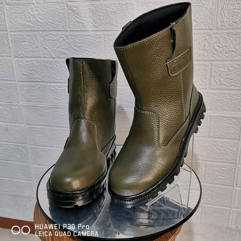 Sepatu Safety Kulit Pria King Ramses 805 ( Produksi Sendiri )