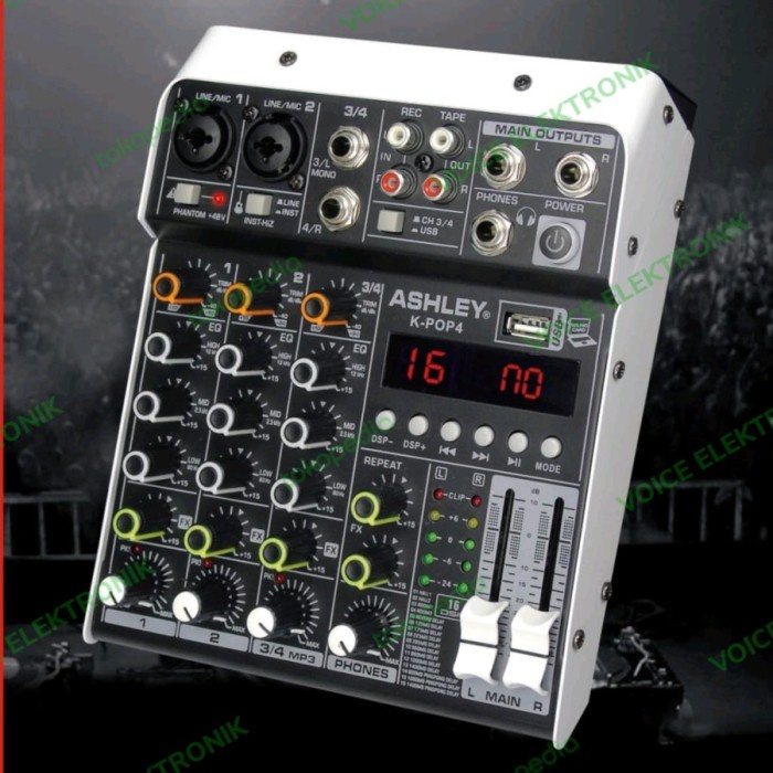 MIXER AUDIO ASHLEY K-POP 4 / AUDIO MIXER ASHLEY K-POP 4