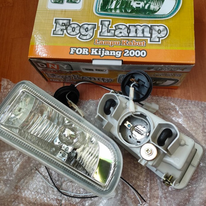 Cod - Foglamp Kijang 2000 2001 2002 + Bohlam Lampu Kabut Senja Lampubemper Kode 096