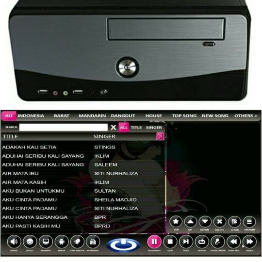 {NurulShop} MINI PC PLAYER KARAOKE 2TB BISA ANDROID Limited