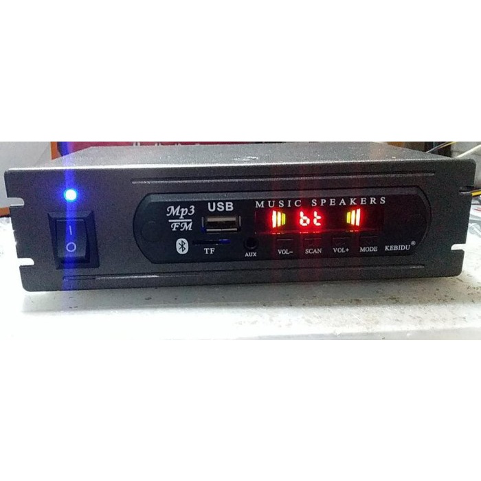 {NurulShop} Modul MP3 Player Bluetooth Rakitan USB MMC Radio Plus Adaptor Murah