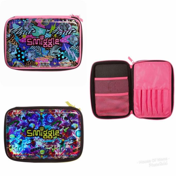 

Trend Smiggle Galaxy Double Hardtop Pencil Case Original Berkualitas