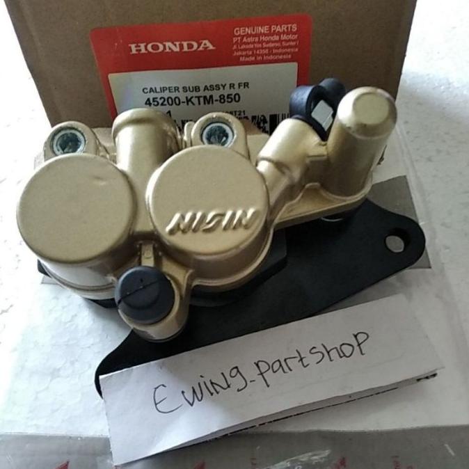 KALIPER DEPAN KEPALA BABI ASSY SUPRA x 125 FIT New ORIGINAL NISSIN kod