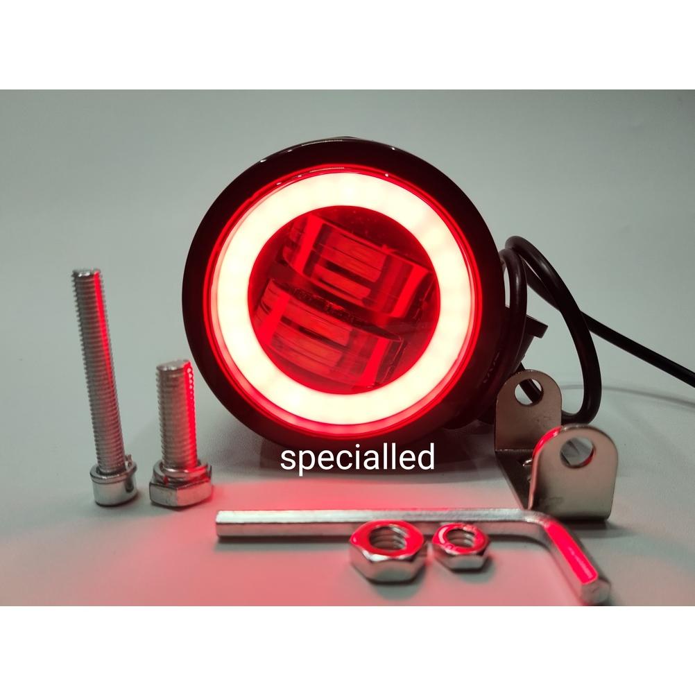 Update - LAMPU TEMBAK SOROT LED CWL 2 MATA LENSA 4D 20 WATT MODE BULAT .,