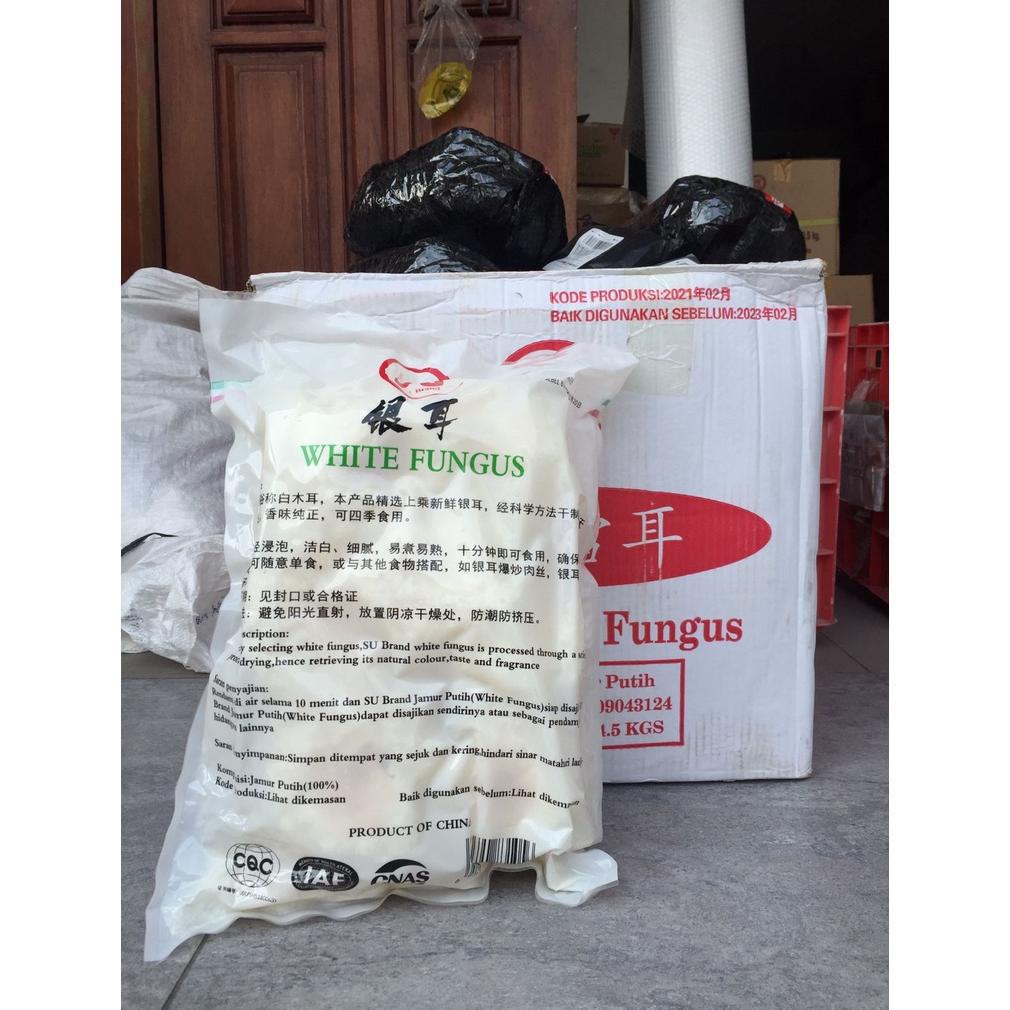 

Flash Sale - Jamur Putih Su Brand / Jamur Dried White Fungus 500 Gr / Halal ,,