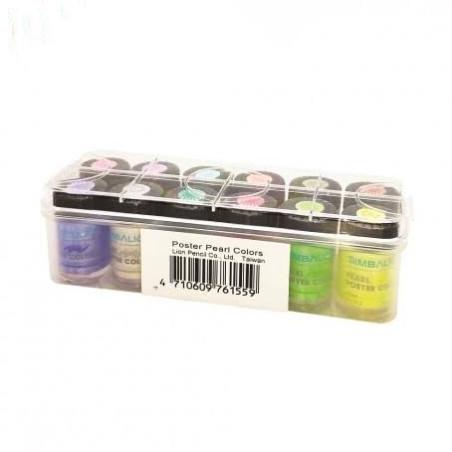 

BARANG TERBARU !!! SIMBALION METALLIC PEARL POSTER COLOR SET CAT AIR METALIK DALAM BOTOL - TERLARIS