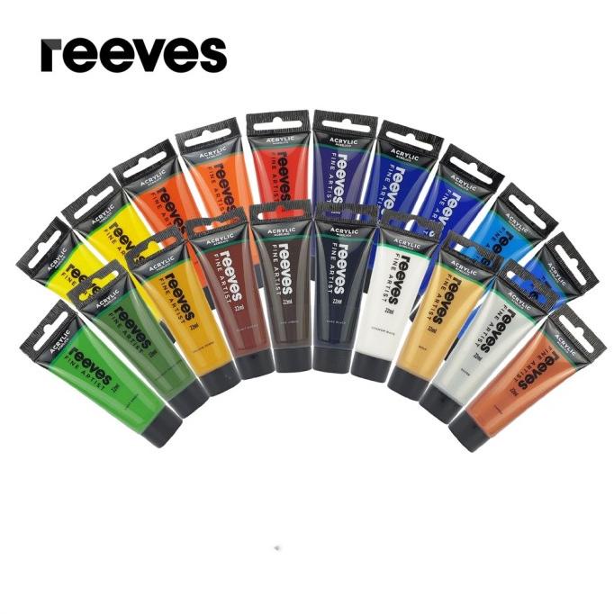 

BARANG TERBARU !!! REEVES ARTIST ACRYLIC COLOR PAINT CAT AKRILIK TUBE 75ML - TERLARIS