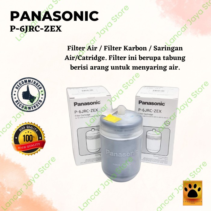 Terbaru Filter Air / Filter Karbon / Saringan Air/Catridge Panasonic P6Jrc-Zex Promo Terlaris