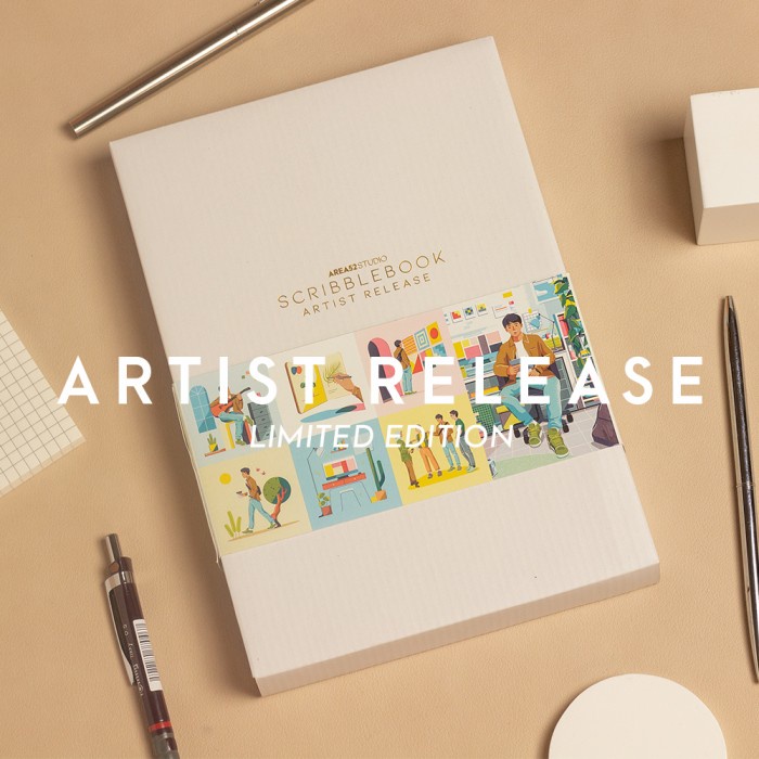 

SCRIBBLEBOOK PRO ARTIST RELEASE LIMITED EDITION