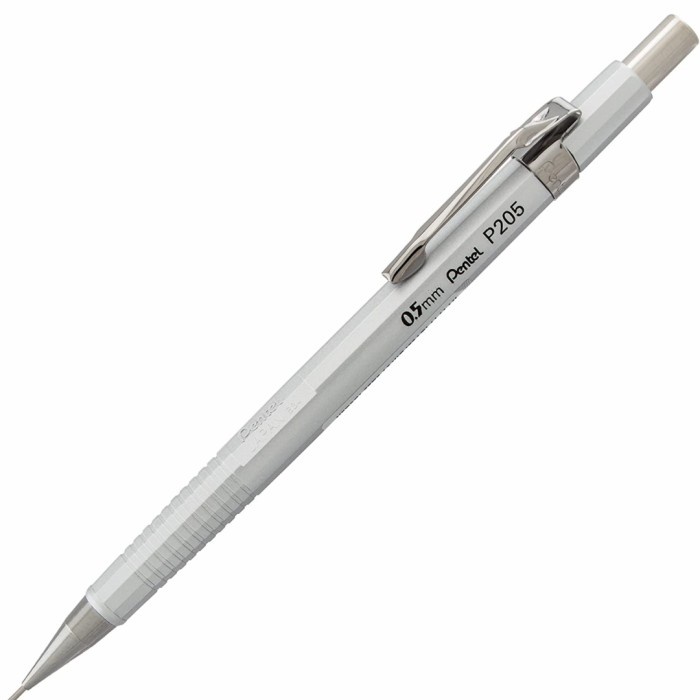 

Pentel Sharp P205 0.5 Drafting Pencil - Silver