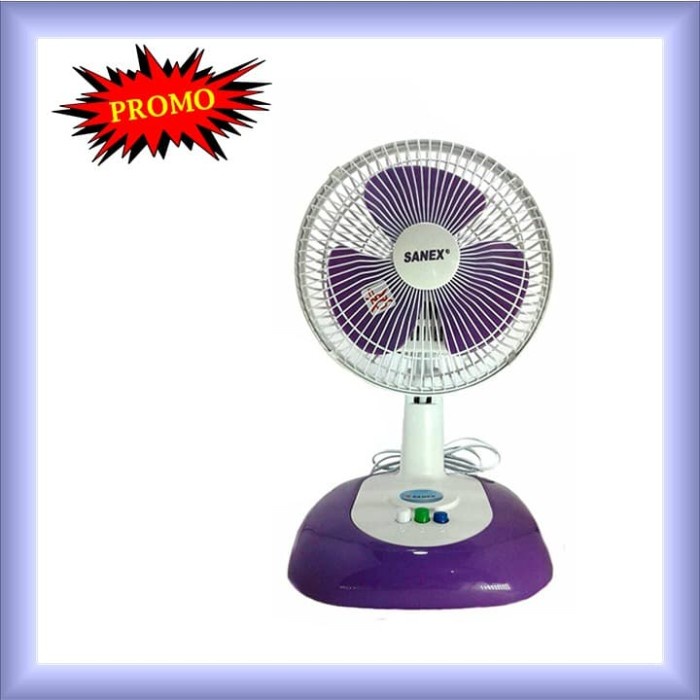 TERLARIS Kipas Angin Meja kecil sanex 8 inch deskfan desk fan sanex 8 in /KIPAS ANGIN MINI/KIPAS