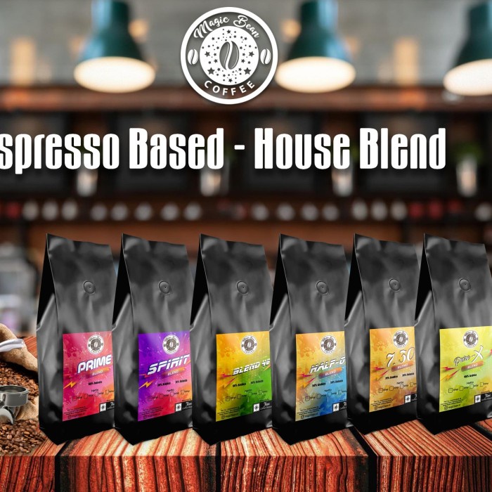 

Blend 46 houseblend Kopi Susu 40% ARABICA : 60% ROBUSTA NETTO 1kg