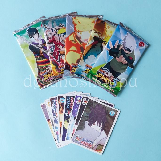 &gt;&gt;&gt;&gt;&gt;] NS012 Kartu Koleksi Trading Card Sachet Mainan Anak Ninja Naruto