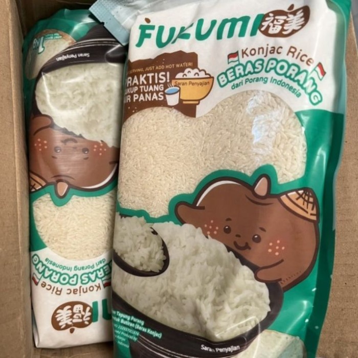 

Fukumi Beras Porang Pouch 1Kg