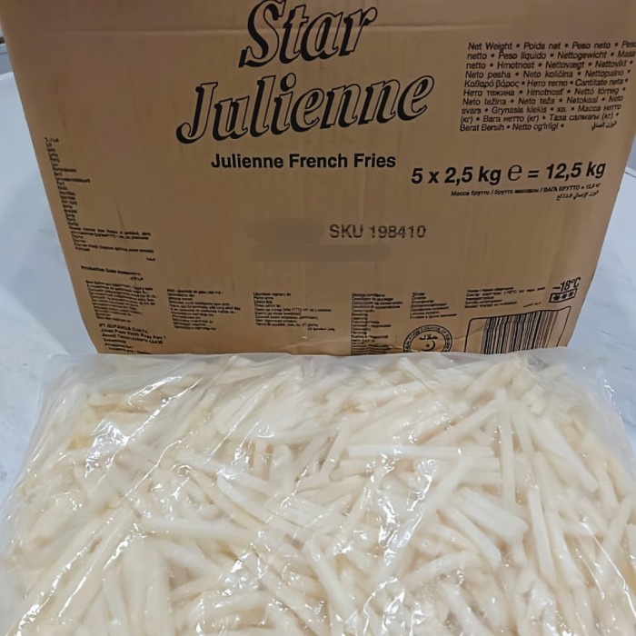 

Kentang Shoestring McCain Star Julianne French Fries 2,5 kg