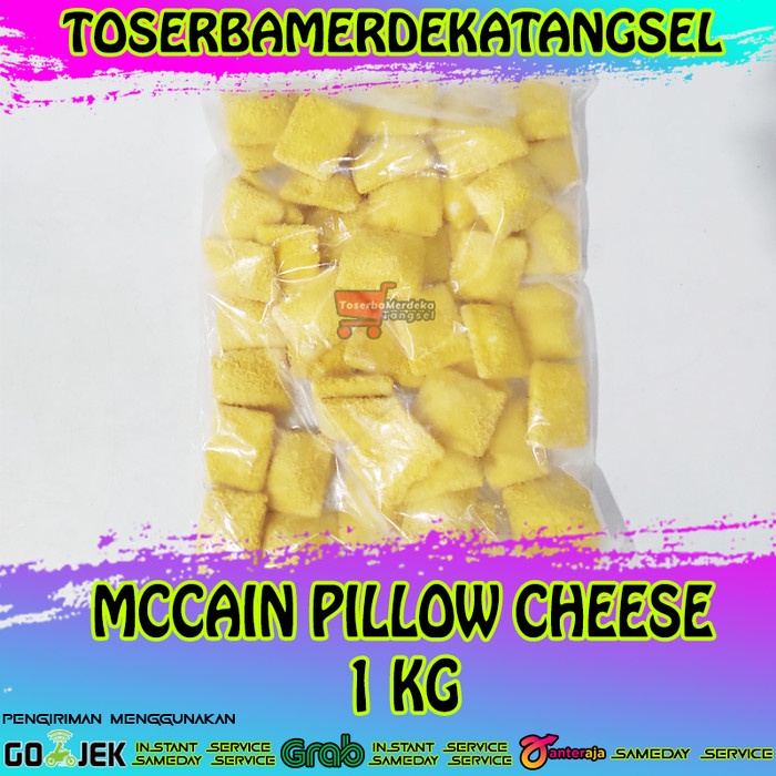 

McCain Pillow Cheese / Kentang Goreng Isi Keju Edam 1 Kg