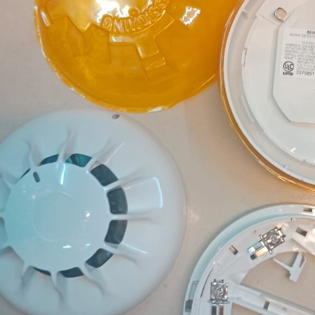 Smoke Detector Simplex 601P-Ul + Base Smoke Tyco Simplex Convetional