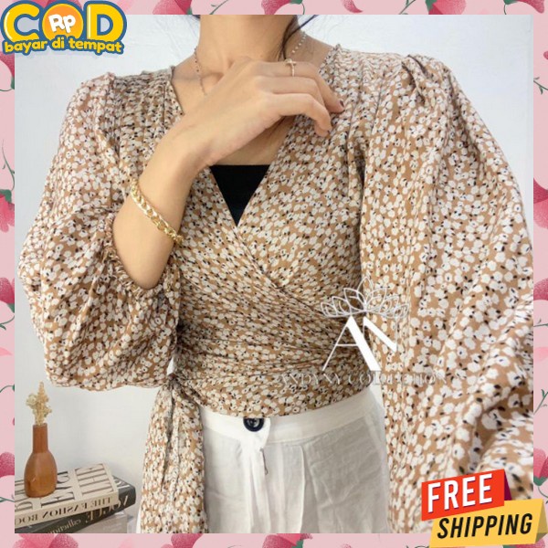 Scraft Wanita Lucu Outher Cardigan Lengan Balon Fashion Wanita Terlaris Baju Luaran Blazer Outher Ko