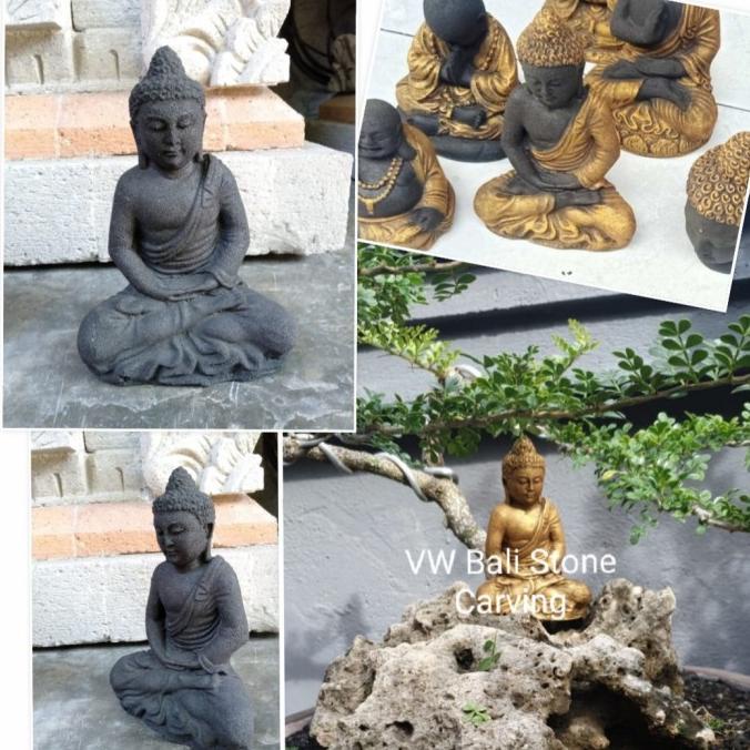 hanya disini] Patung Budha 13cm pajangan / aquascape / miniatur bonsai