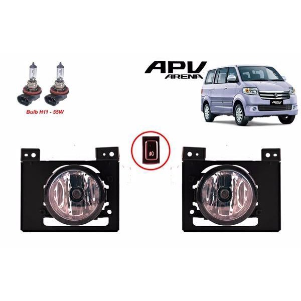 FOGLAMP/LAMPU KABUT MOBIL APV ARENA