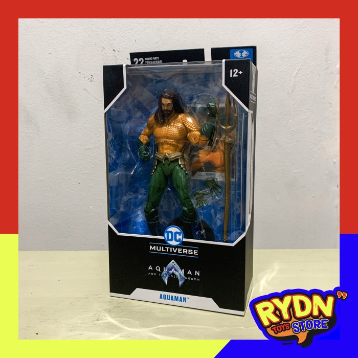 ✨New Ori Mcfarlane Dc Multiverse Aquaman 2 Movie - Aquaman Classic Misb Bisa Sameday