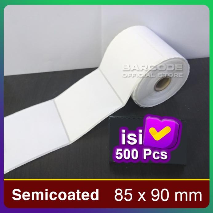 

Baru Label Bare 85 X 90 (1 Line) Kertas Sticker Label Semicoated 85X90 Murah