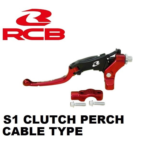 [New Ori] Handle Kopling / Handle Kiri Rcb S1 Merah Universal Terbaru