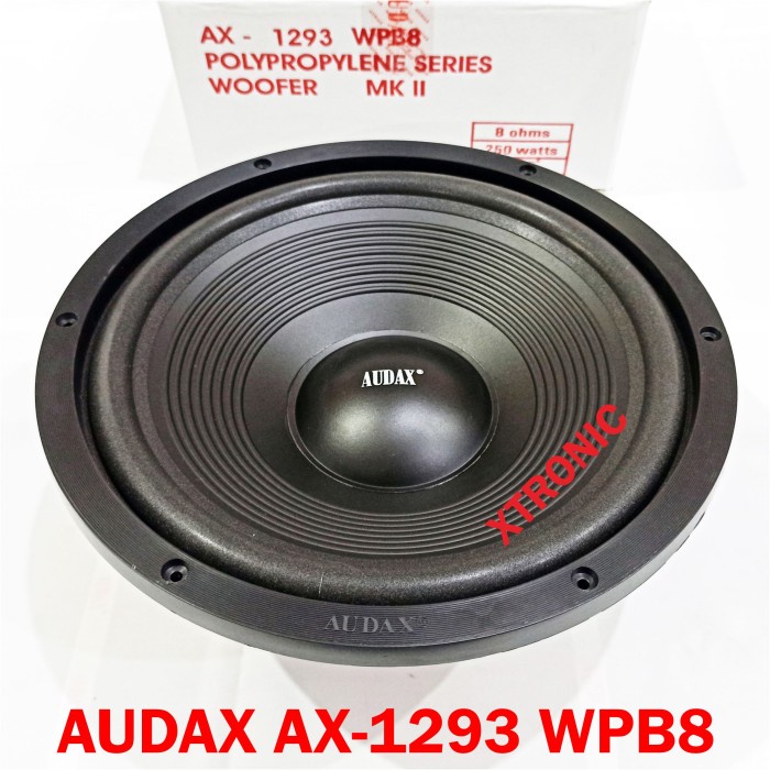 Promo Woofer Audax Ax 1293W Speaker 12Inch Audax Ax 1293 W 12 Inch Original