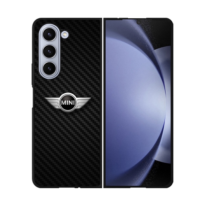 Case Casing Softcase Hardcase Samsung Galaxy Z Fold 5 5G Mini Cooper Logo YD0168