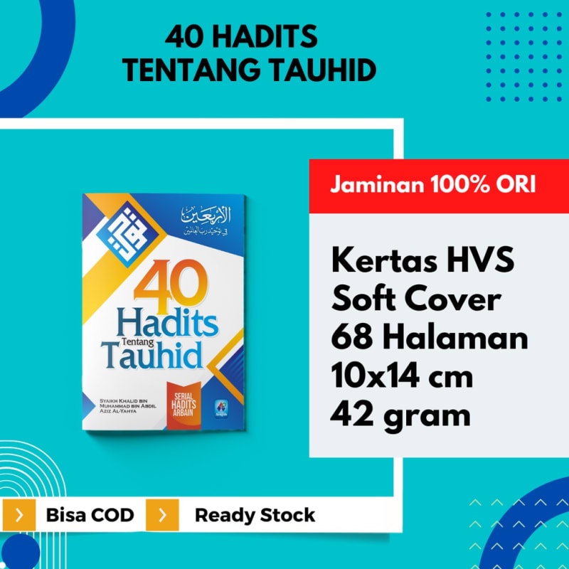 (AND) MATAN 40 HADITS Tentang TAUHID ORI