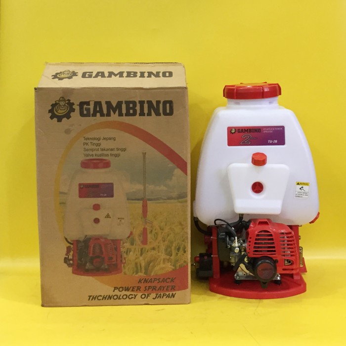 Promo Sprayer Disinfektan Semprotan Hama / Gambino Tu-26 / 20L / Mesin 2 Tak