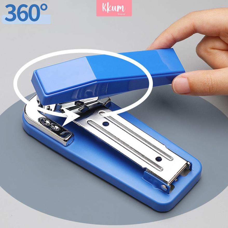 

Triple Stapler stepler rotatable/ Staples meja putar 3 arah besar/ Staples kantor