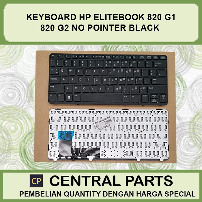 Keyboard Laptop HP Elitebook 820 G1 820 G2 Non Pointer