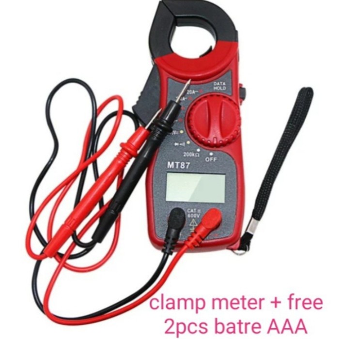 Clamp Meter Tang Ampere Mt-87 Mt87 Mt 87 Amper Meter Digital Best Deal