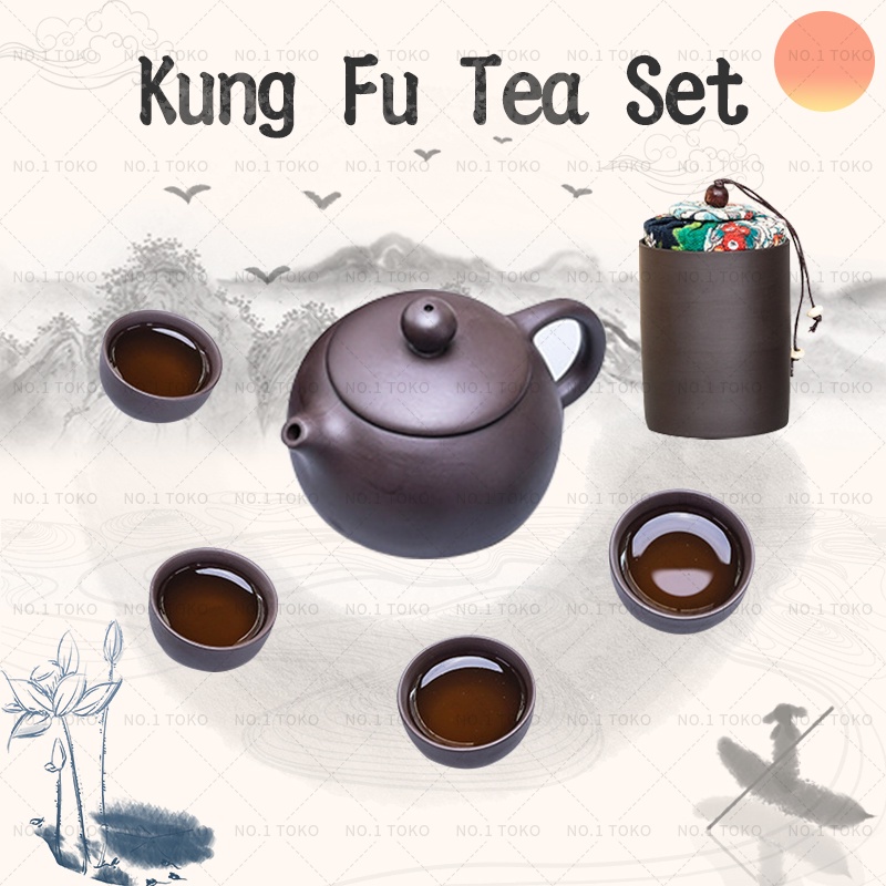 Set Teko Dan Gelas Plastik Cangkir Keramik Air Viral Tko Kimglass Poci Drink 12 Lucu Korea Kado Pern