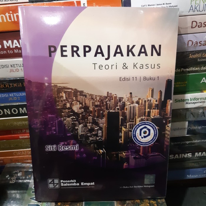 

perpajakan teori dan kasus buku 1 edisi 11 siti resmi