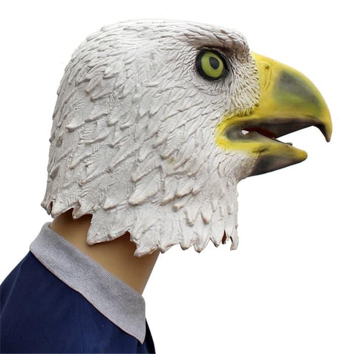 Topeng burung elang rajawali eagle latex mask halloween Best Seller
