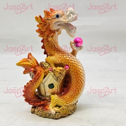 PATUNG IMLEK SHIO NAGA 2024 PATUNG GYPSUM NAGA 2024