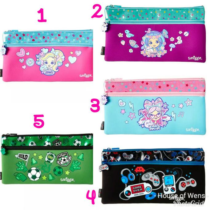 

New Sale Smiggle Squad 330 Pencil Case - Tempat Pensil Smiggle Terbaik