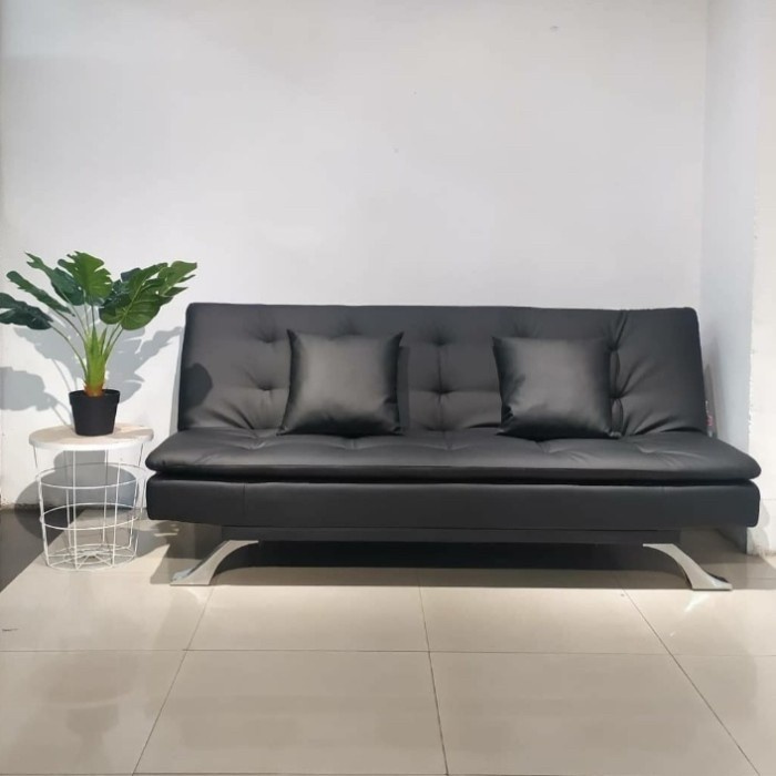 Terlaris (Gratis Ongkir) Sofa Bed Kulit / Sofa Ruang Tamu / Sofabed Informa