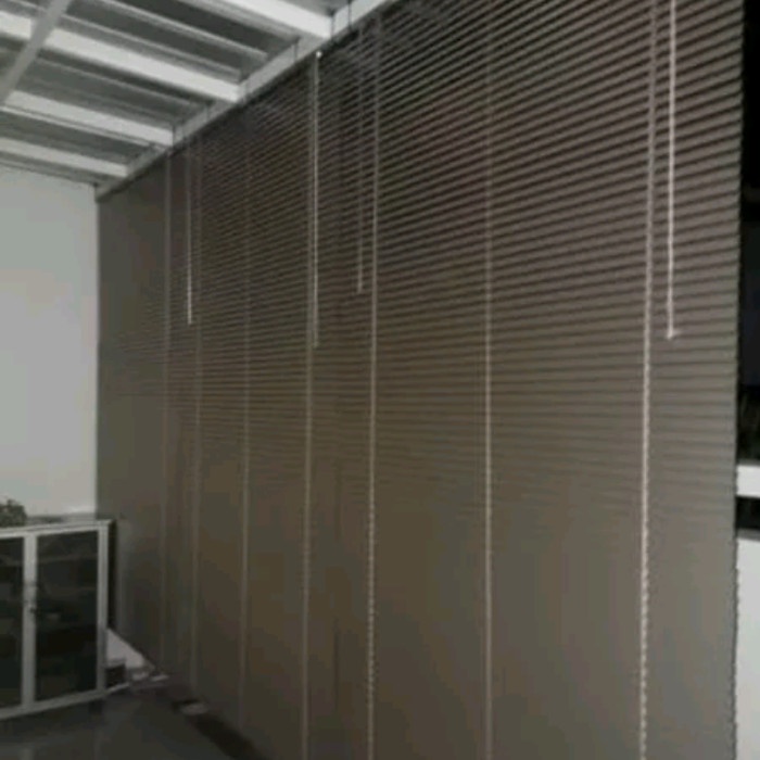 ✅Ready Kris Forhom Tirai Jendela Gulung 120X220 - Aluminium Indoor /Outdoor Berkualitas
