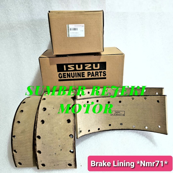 Ready Stok Brake Lining Isuzu Elf Nqr Kampas Rem Isuzu Nqr Kode 255
