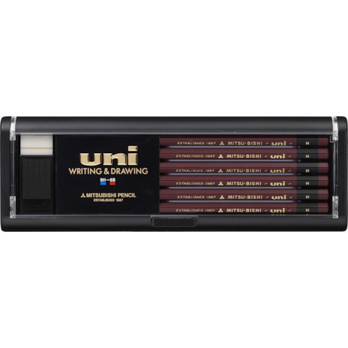 uni uni pencil H (12 pieces)