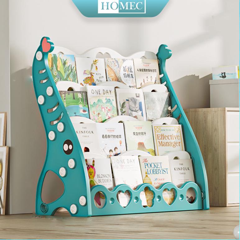 Lemari Buku Anak Rak Buku Anak Plastik Susun Lemari Buku Minimalis Aesthetic Rak Buku Anak Minimalis