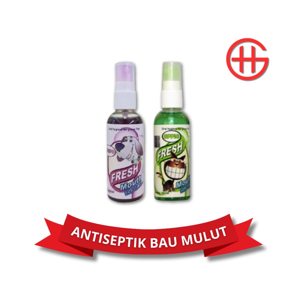 GH Antiseptik Kucing & Anjing RAID ALL - FRESH MOUTH | Ampuh Atasi Bau Mulut | Aroma Segar Buah - Bu